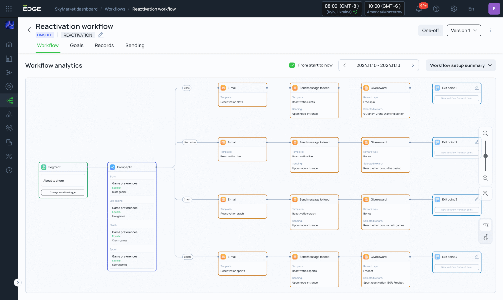 Workflow builder